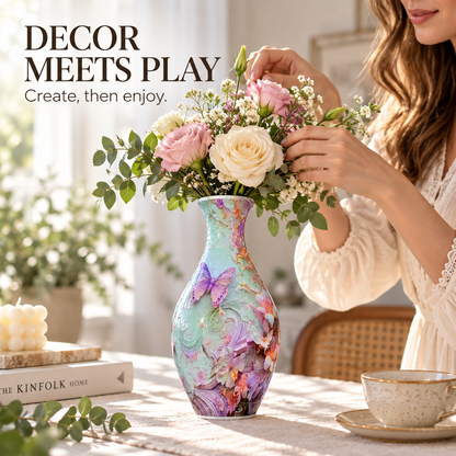 Stunning 3D puzzle vase