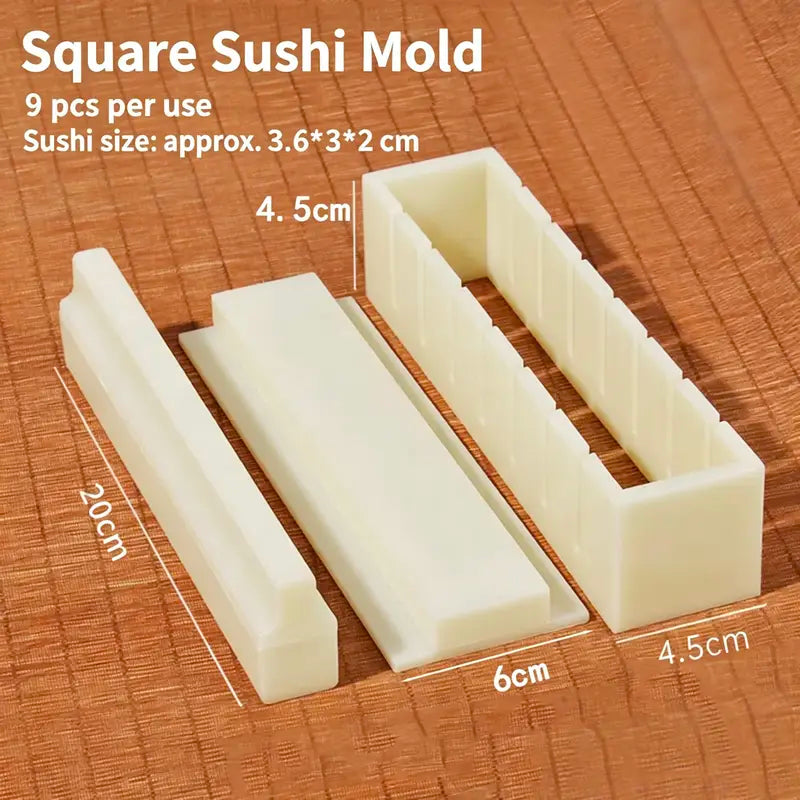 🍣 50% OFF Sushi Maker Mold – Perfect Homemade Rolls Made Easy