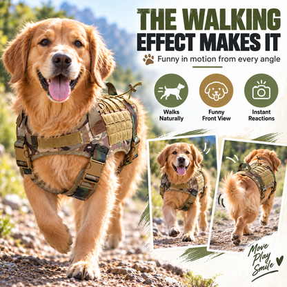 🔥 Limited-Time 50% OFF✨Pet Tactical Soldier Uniform