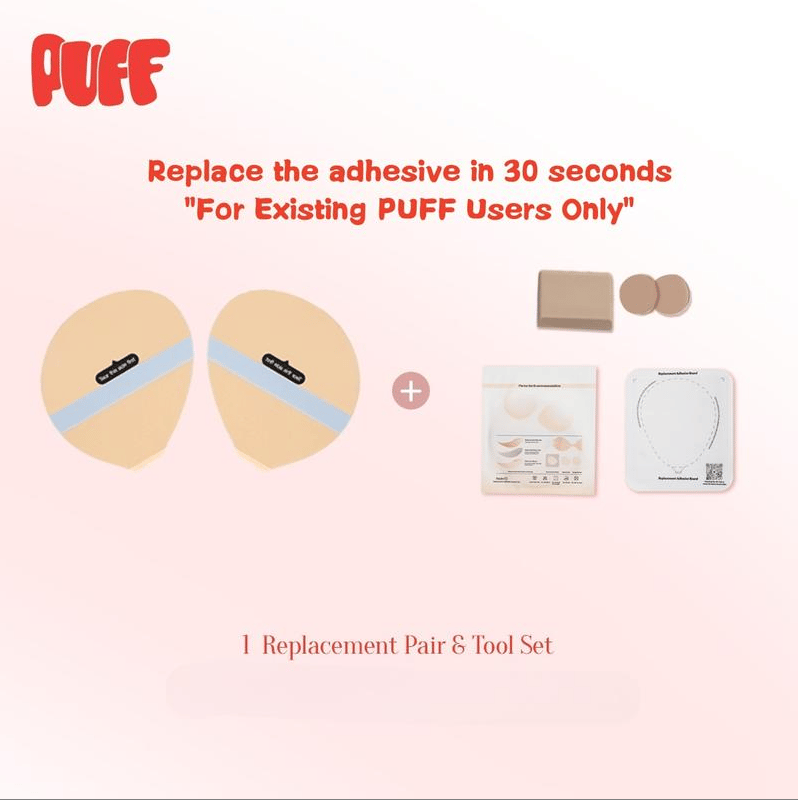 49% OFF This Week Promotions--Push-up Sticky Bra – Waterproof & Sweat-proof, Portable, Reusable, Washable, Essential for Travel Women's Wear with Storage Board & Replaceable Adhesive Pads