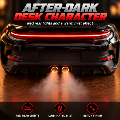 🌫️ Futuristic Car Mist Diffuser 🏁 Modern Lighting & Sleek Details