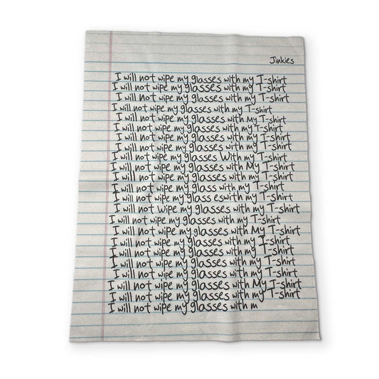 📝 NOTEBOOK PAPER YOU CAN CLEAN YOUR GLASSES WITH
