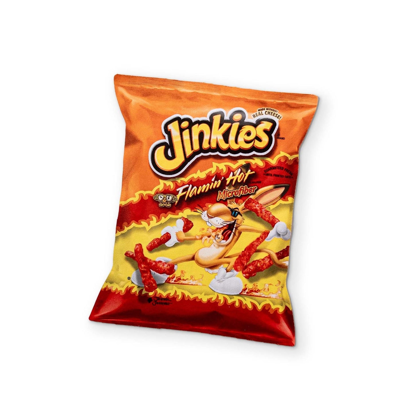 A Bag of Flaming Hot Chips You Can Clean Your Glasses With