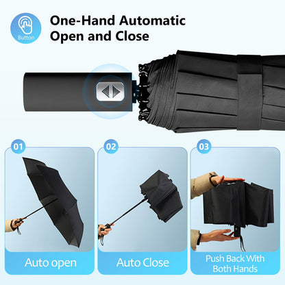 ☔ Never Let the Wind Win Again — The Compact Umbrella That Won't Flip, Break, or Fail 💨