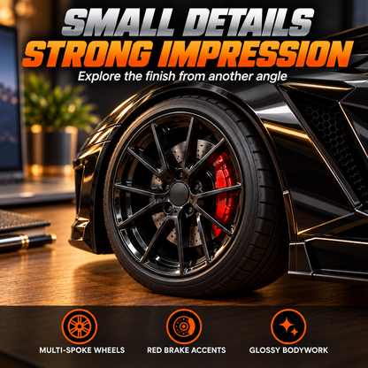 🏎️ Sports Car Aroma Mist Diffuser ✨ Glowing Lights & Futuristic Style
