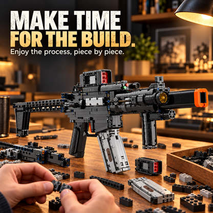 🧱 Brick-Built Display Model Kit 🔧 Hands-On Building & Collectible Design