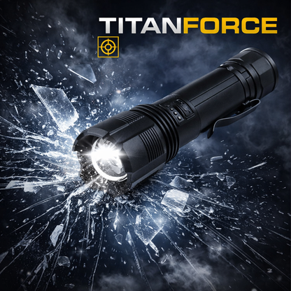 TITANFORCE™ Tactical Emergency Flashlight