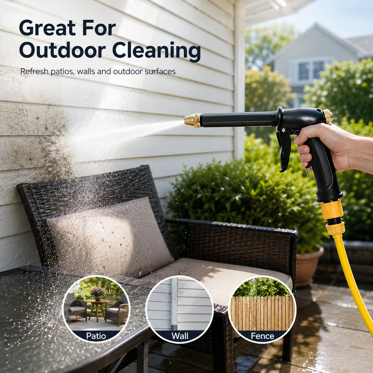 🔥55% OFF TODAY💦 Premium High-Pressure Water Gun for Cars & Gardens