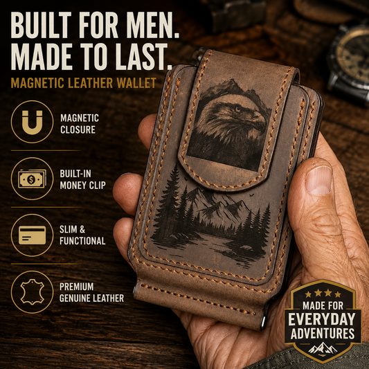 Carry Less. Access Faster. Look Better. The Wallet You'll Never Want to Replace.
