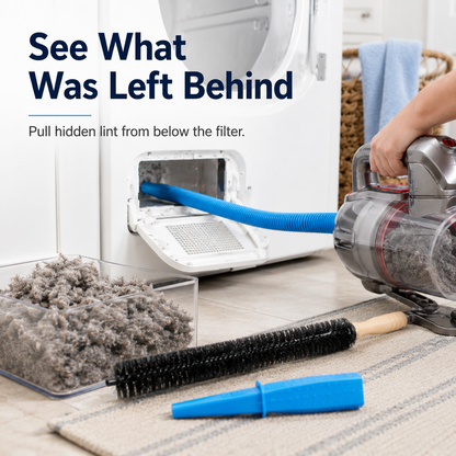 Ahlet DeepReach Dryer Lint Cleaner Kit