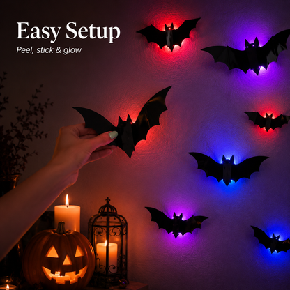 Halloween LED Bat Decorations