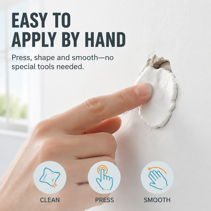 🔥 50% OFF Moldable Wall Crack & Hole Repair Putty