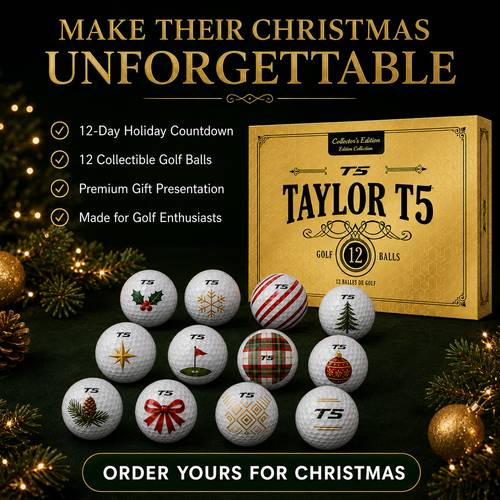 🎄⛳ 50% OFF Taylor T5 12-Day Golf Ball Advent Calendar