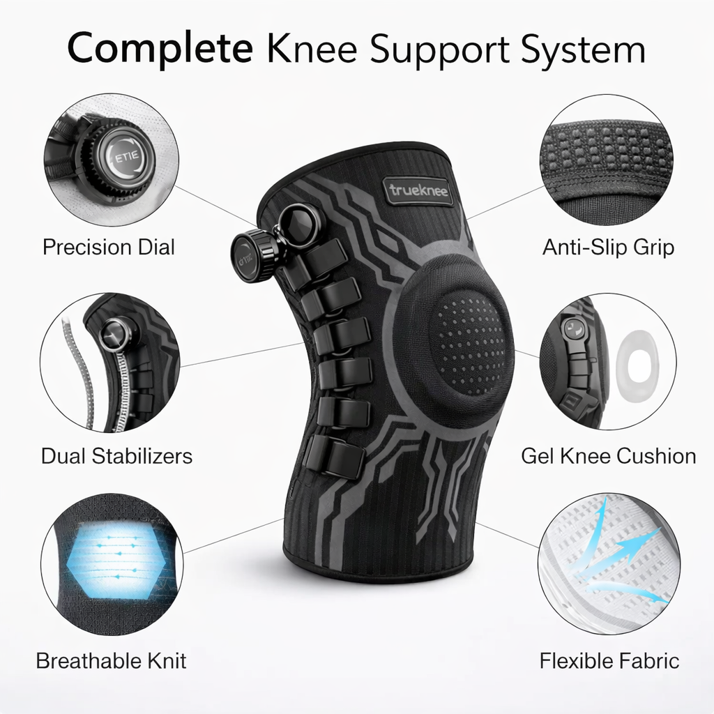 Ahlet™ Professional Knee Support with Compression Technology