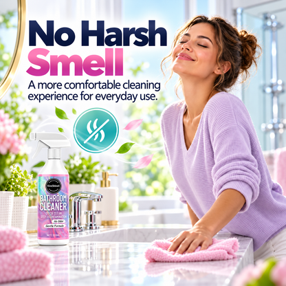 ✨ Bathroom Cleaner Spray – Quick Clean for Sinks, Tubs & Toilets 🚿