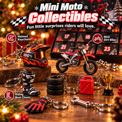 🏁 50% OFF 24-Day Motocross Advent Calendar – Daily Rider Surprises for Christmas 🎄