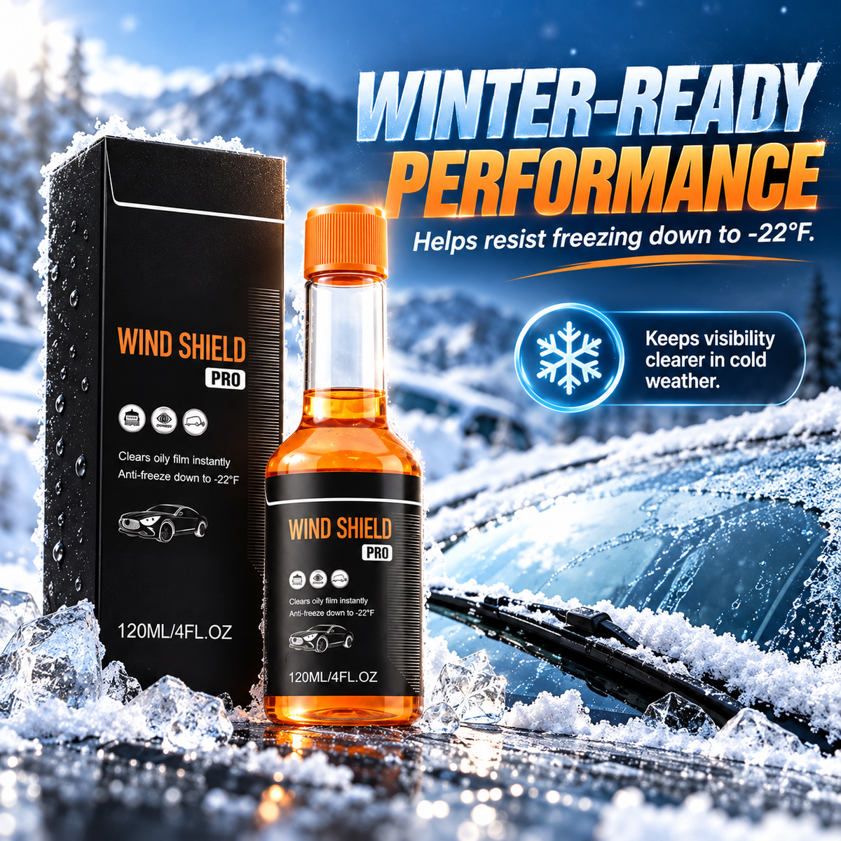 🚗 50% OFF Windshield Oil Film Cleaner – Clearer Glass & Streak-Free Driving View ✨