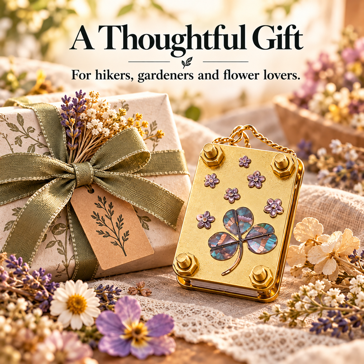 🌸 50% OFF Pocket-Sized Mini Flower Press – Preserve Tiny Blooms & Nature Memories 🌿