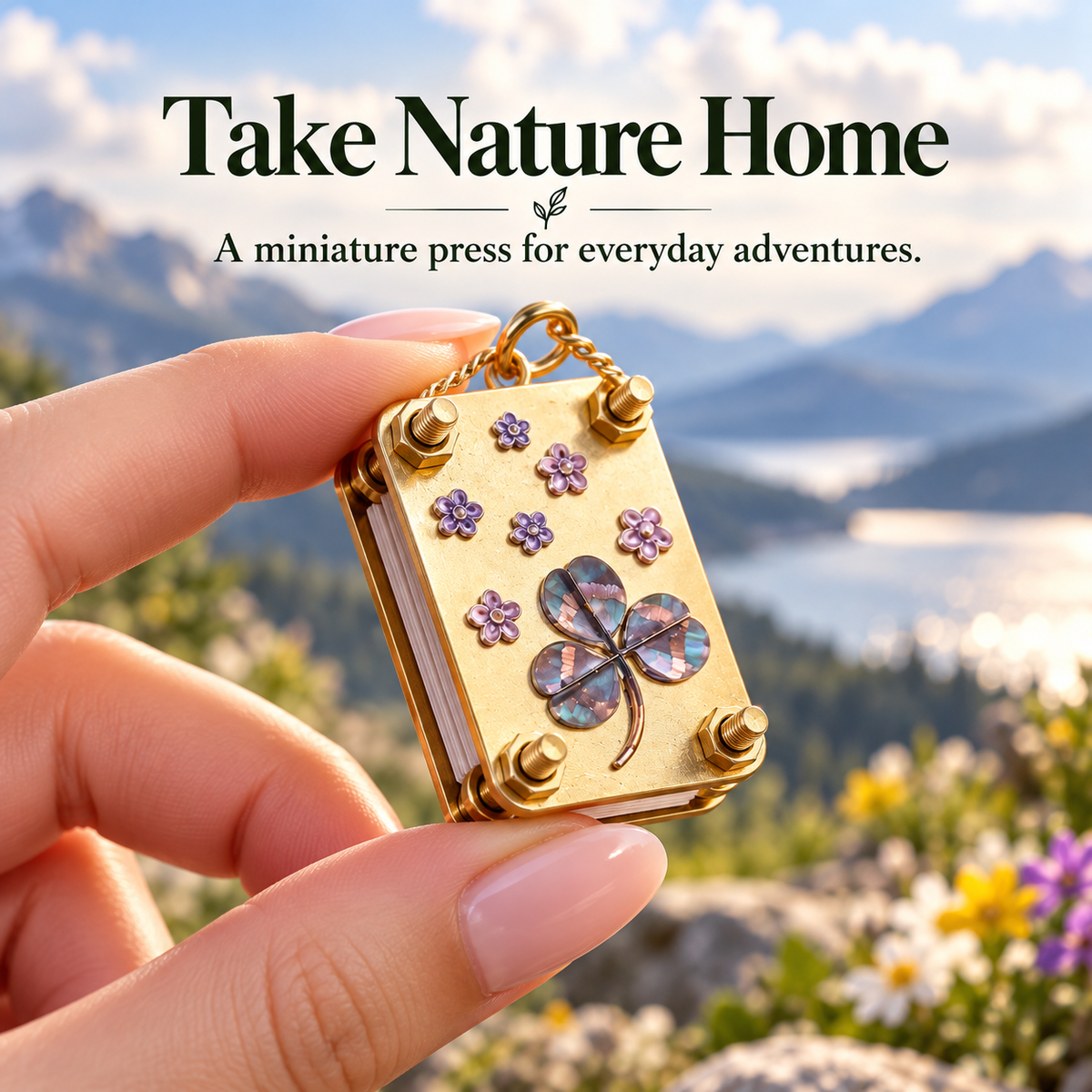 🌸 50% OFF Pocket-Sized Mini Flower Press – Preserve Tiny Blooms & Nature Memories 🌿