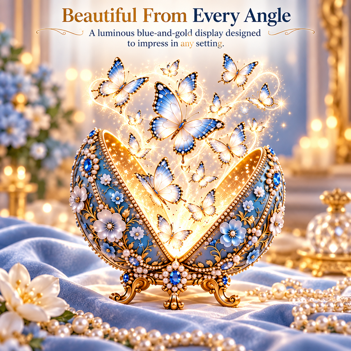 ✨ Magical Butterfly Surprise Egg – A Beautiful Gift Full of Wonder 🦋