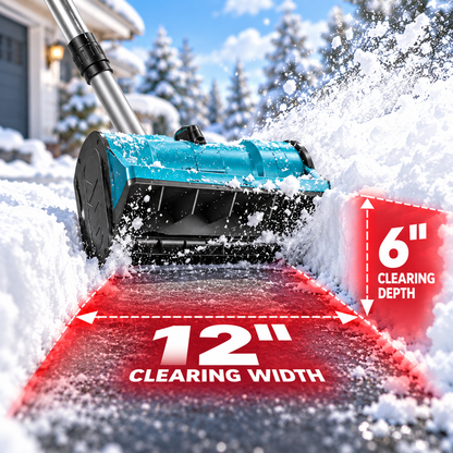 🔥 Winter Sale – 21V Cordless Snow Shovel with 2 Batteries & Charger