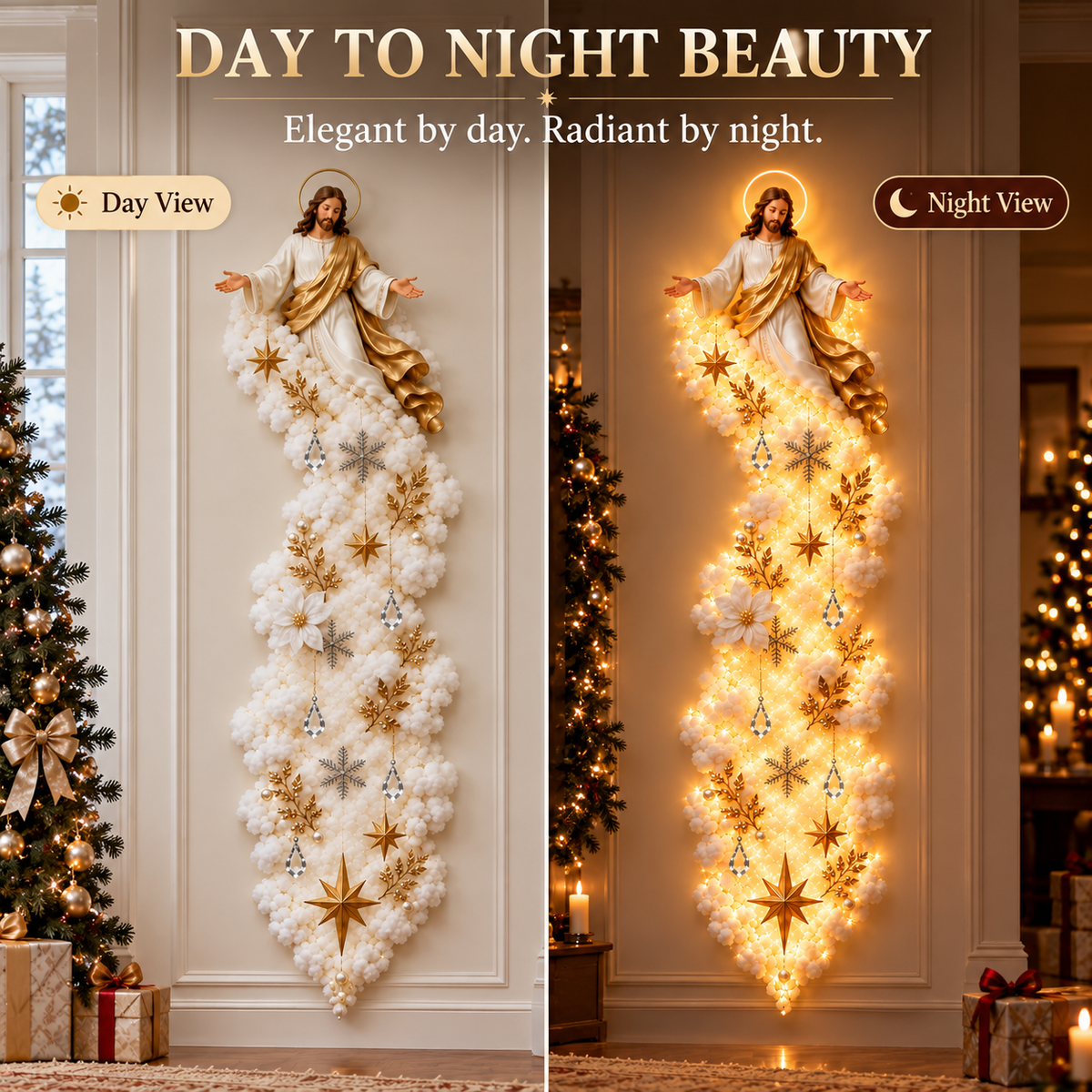 ❤️Christmas Blessing Cloud Trail Wall Light Collection