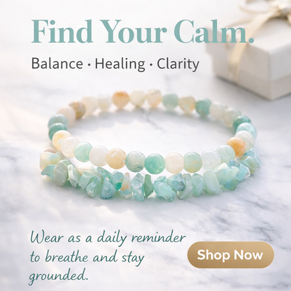 Natural Amazonite Healing Bracelet