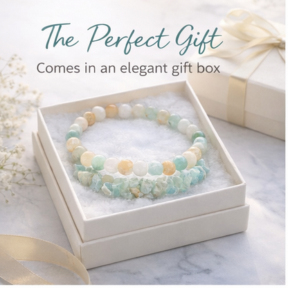 Natural Amazonite Healing Bracelet