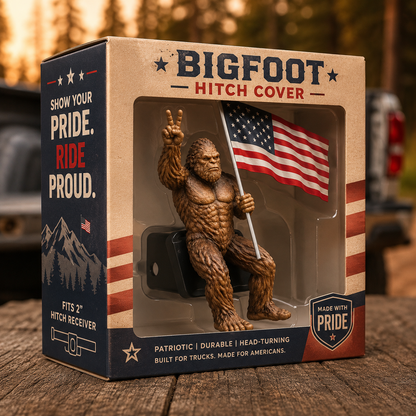 🦶🇺🇸 The Hitch Cover Every American Truck Deserves