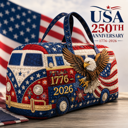 USA 250th Anniversary Eagle Duffel Bag – 1776-2026 Limited Edition Patriotic Travel Bag
