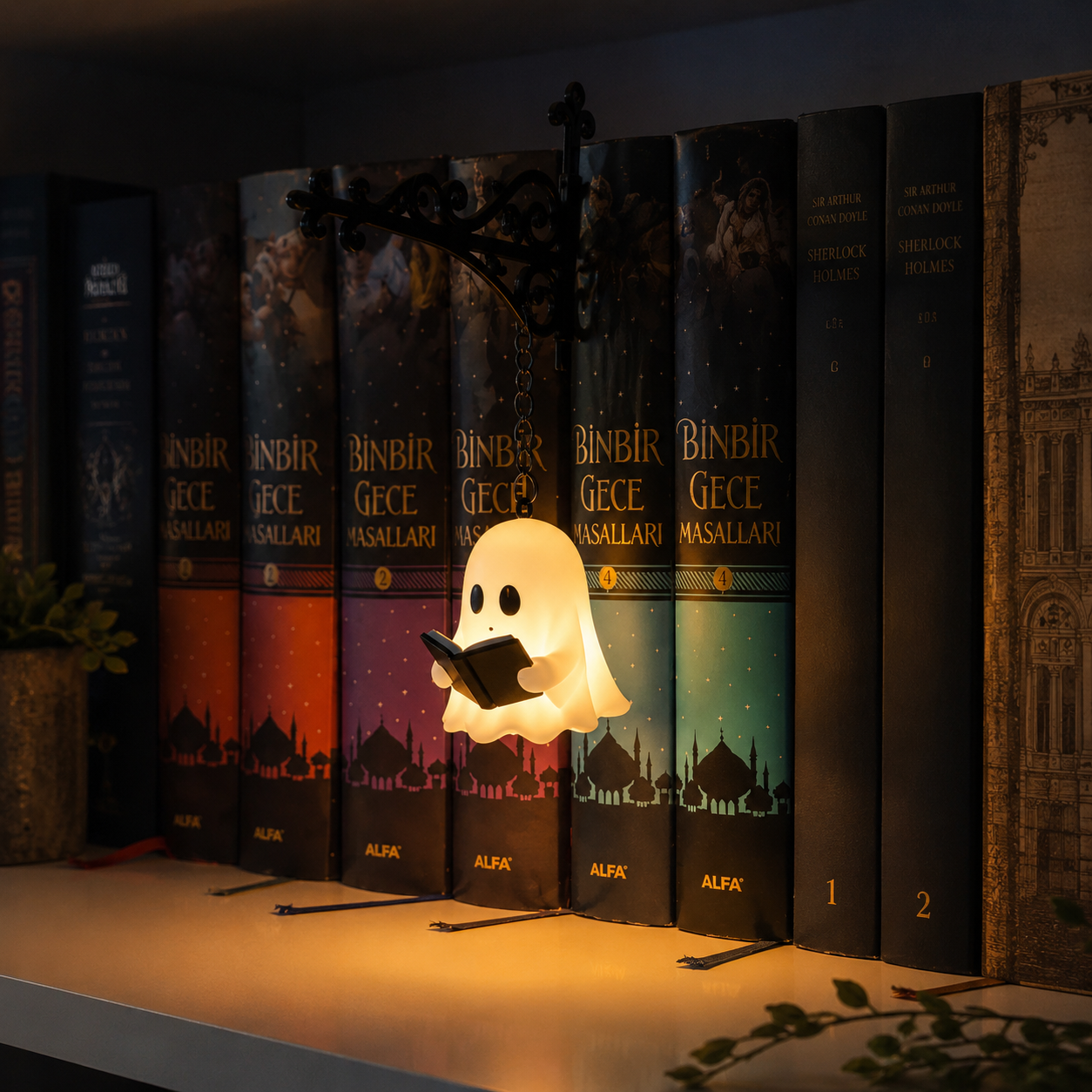 📚 Turn Your Bookshelf Into A Magical Library That Glows Every Night