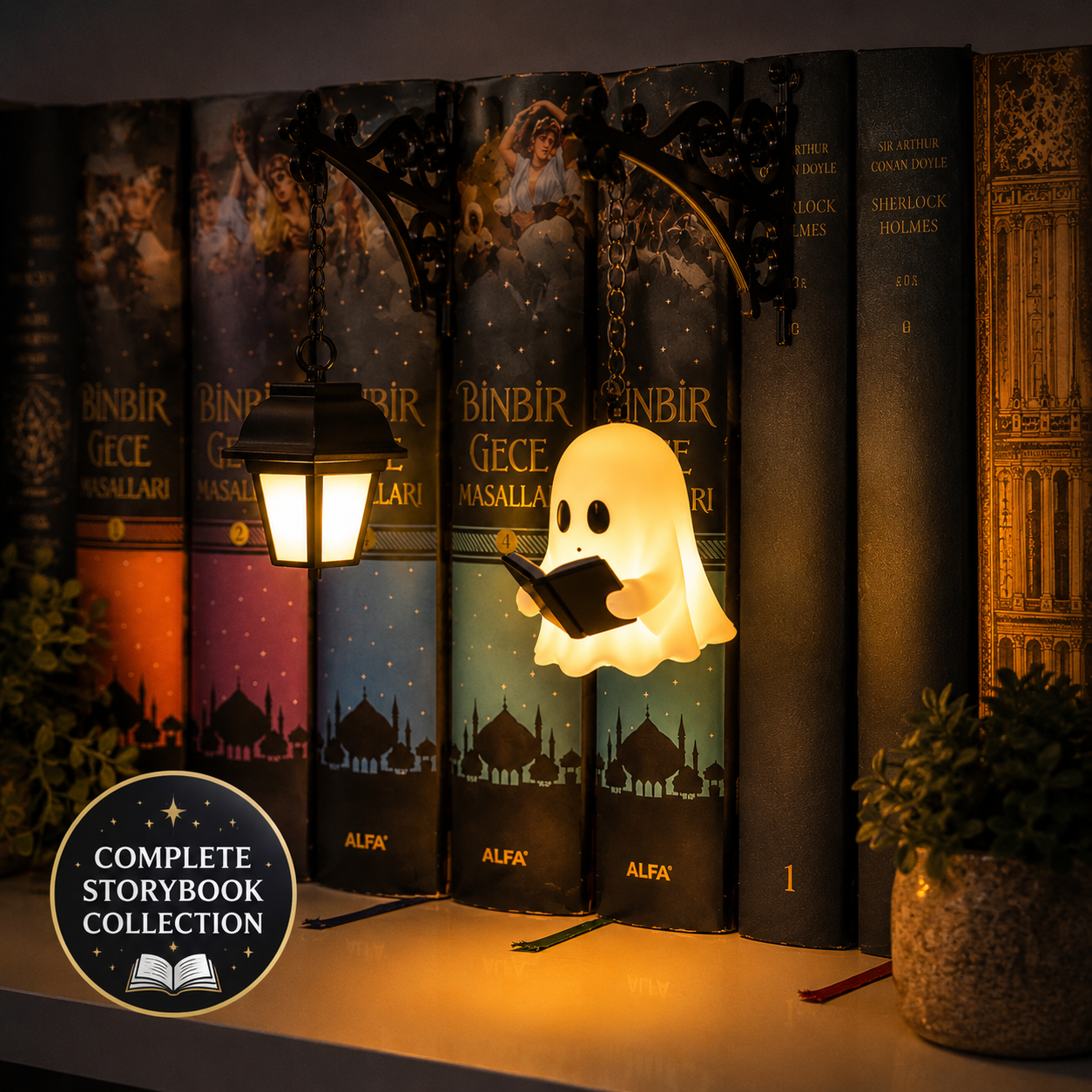 📚 Turn Your Bookshelf Into A Magical Library That Glows Every Night