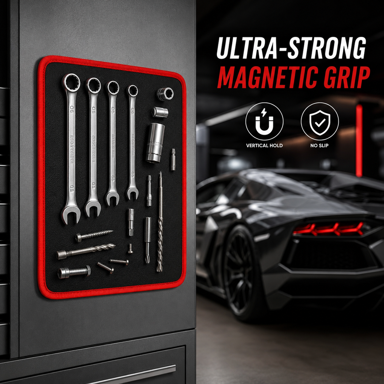 🔥 Father’s Day Magnetic Tool Mat – Keep Screws Sockets & Tools Locked in Place