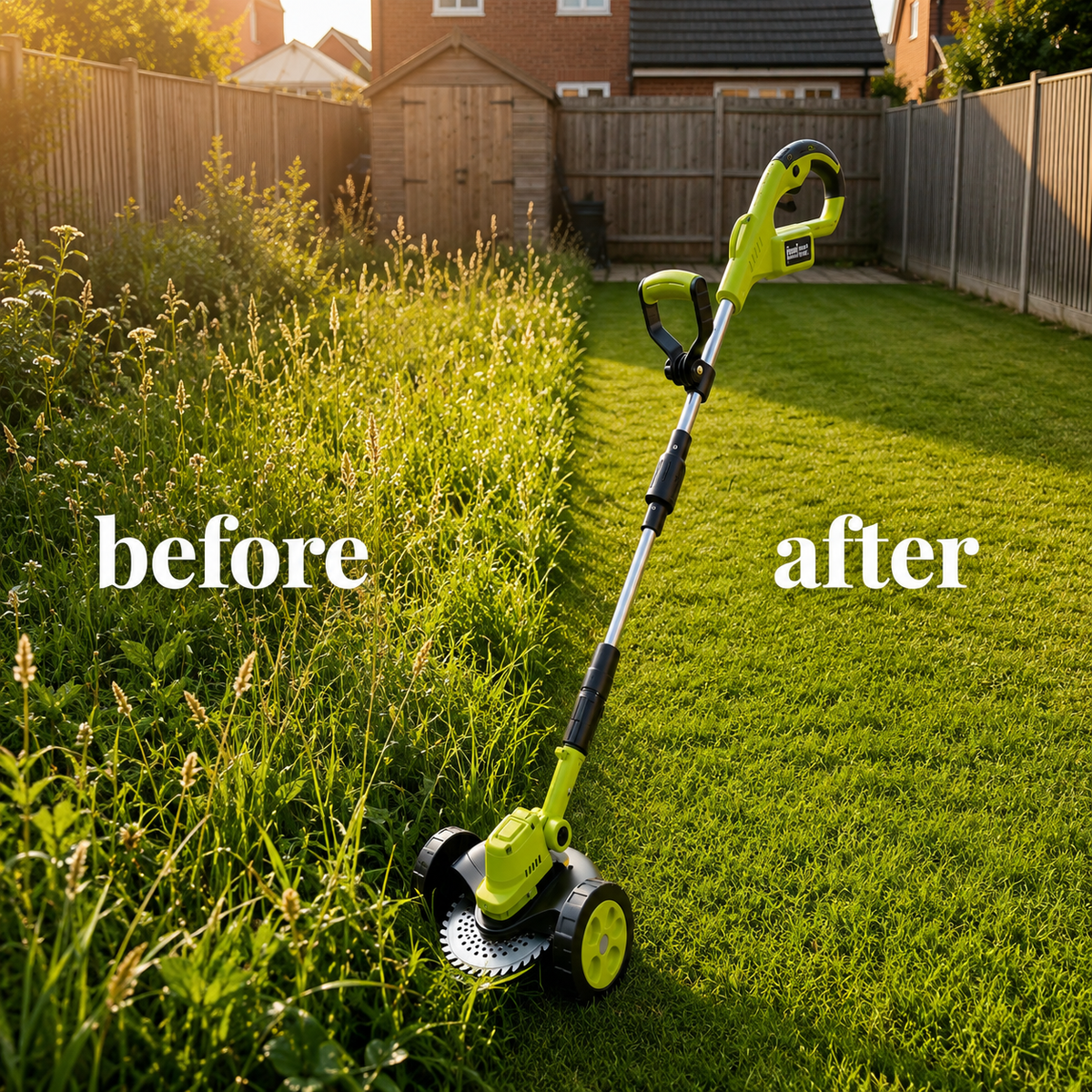 🌿 21V 3-in-1 Cordless Grass Trimmer, Edger & Mini Mower – Complete Yard Kit