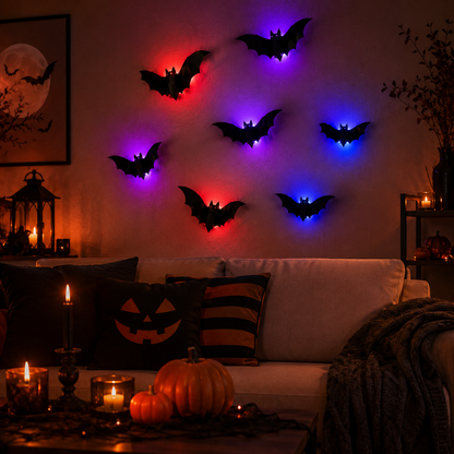 Halloween LED Bat Decorations