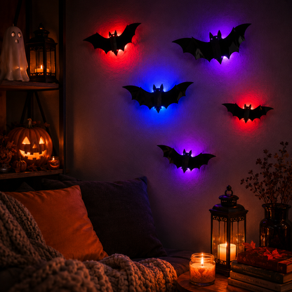 Halloween LED Bat Decorations