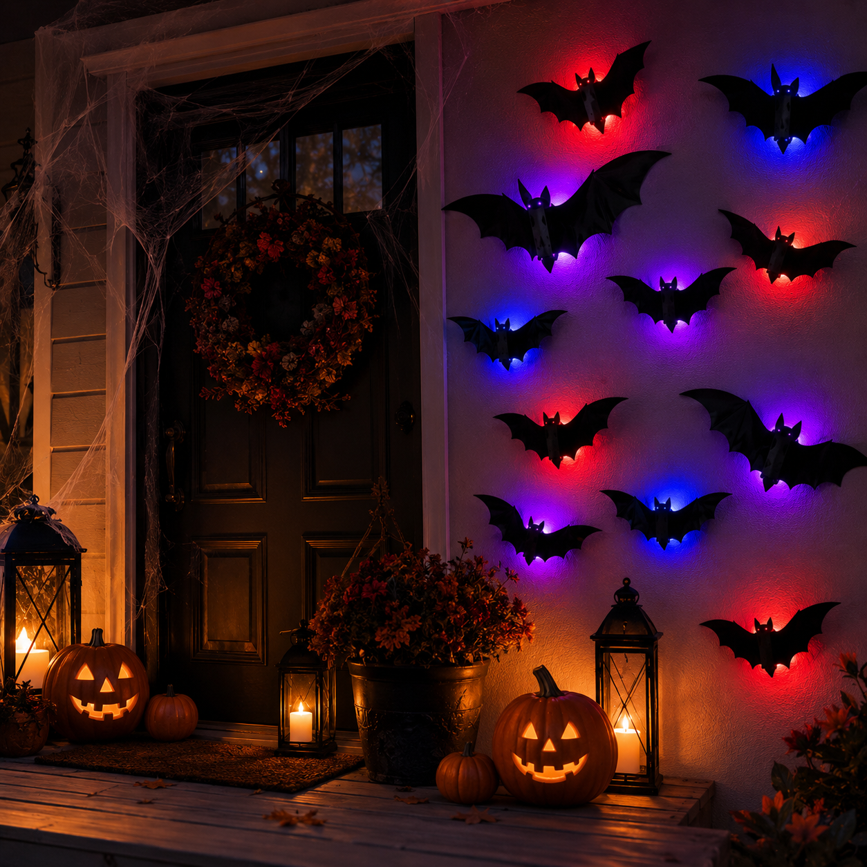 Halloween LED Bat Decorations