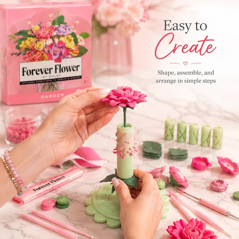 DIY Forever Flower Bouquet Kit 🌸 – Create Your Own Beautiful Blooms