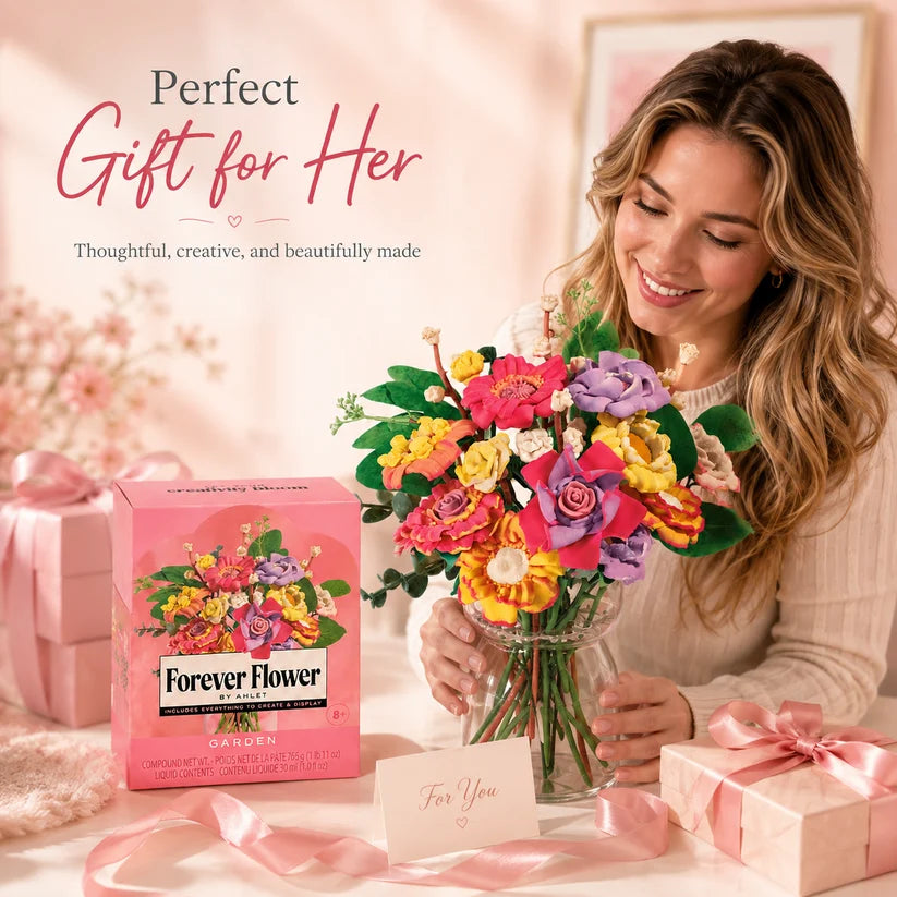 DIY Forever Flower Bouquet Kit 🌸 – Create Your Own Beautiful Blooms
