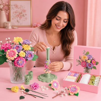 DIY Forever Flower Bouquet Kit 🌸 – Create Your Own Beautiful Blooms