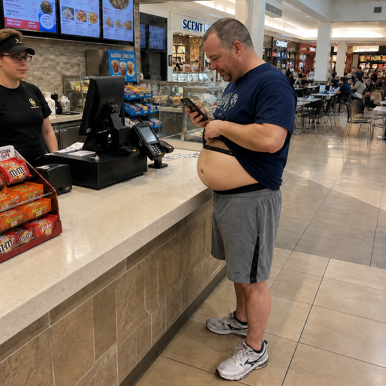 Funny Beer Belly Fanny Pack