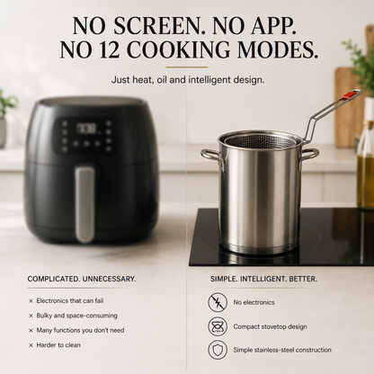 Personal Mini Deep Fryer Set