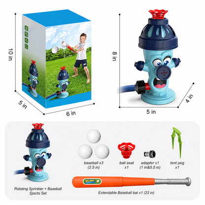 🔥 Last Day 55% OFF–Kids Water Sprinklers T Ball Set & Water Ball Toy