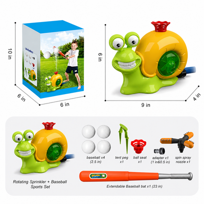 🔥 Last Day 55% OFF–Kids Water Sprinklers T Ball Set & Water Ball Toy