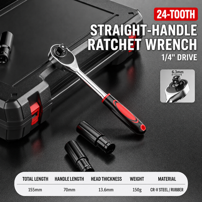 🚀 Upgrade of the tool kit available at a 50% discount 🔥400ER21MU MINI Ratchet Wrench Bit & Socket SET
