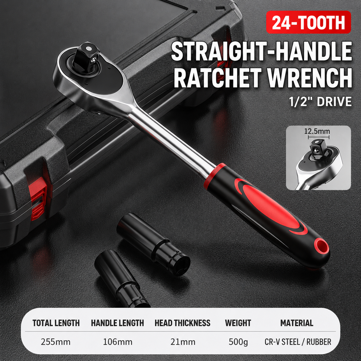 🚀 Upgrade of the tool kit available at a 50% discount 🔥400ER21MU MINI Ratchet Wrench Bit & Socket SET