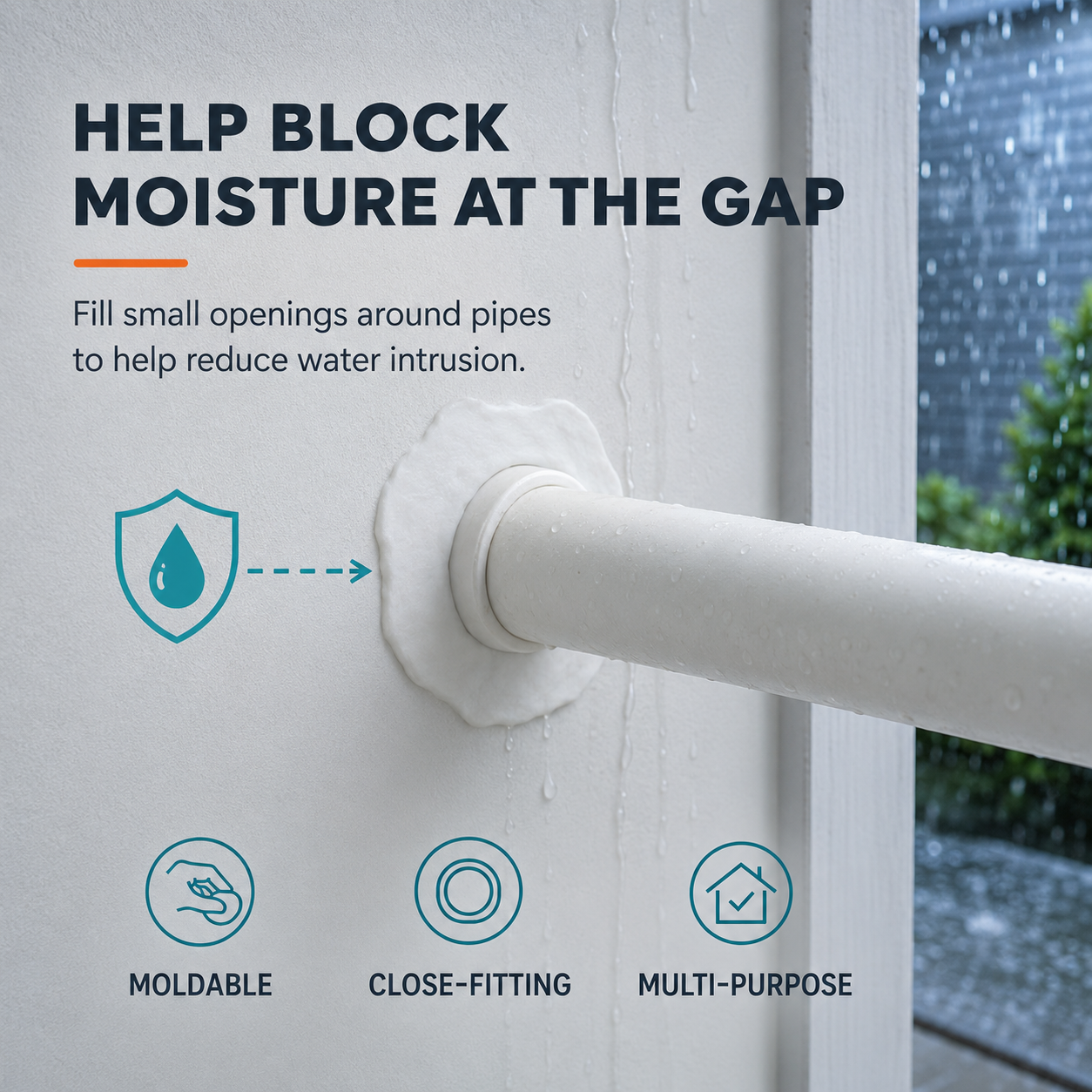 🔥 50% OFF Moldable Wall Crack & Hole Repair Putty