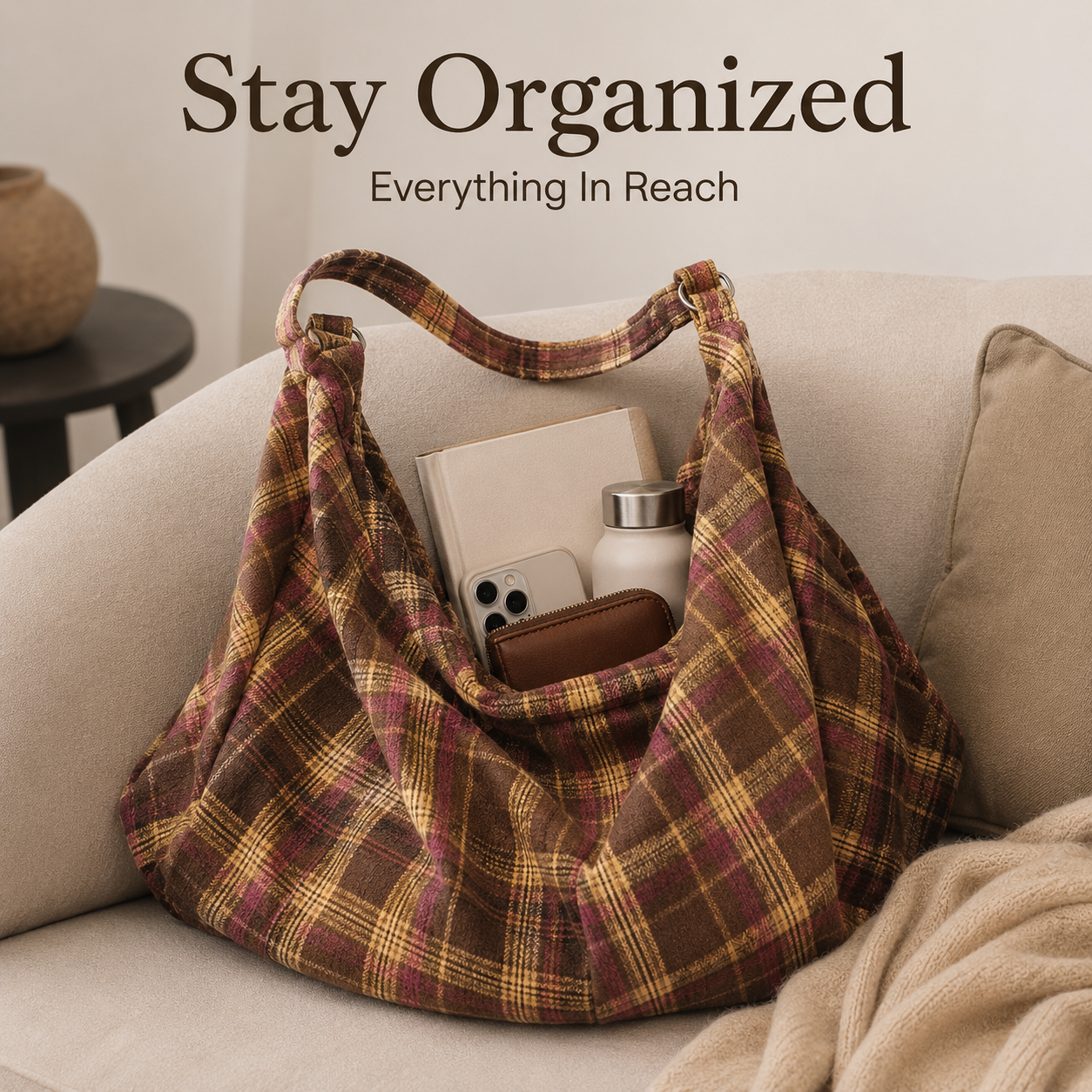 CarryAll™ Everyday Crossbody Tote Bag – Carry More, Stay Organized, Go Anywhere