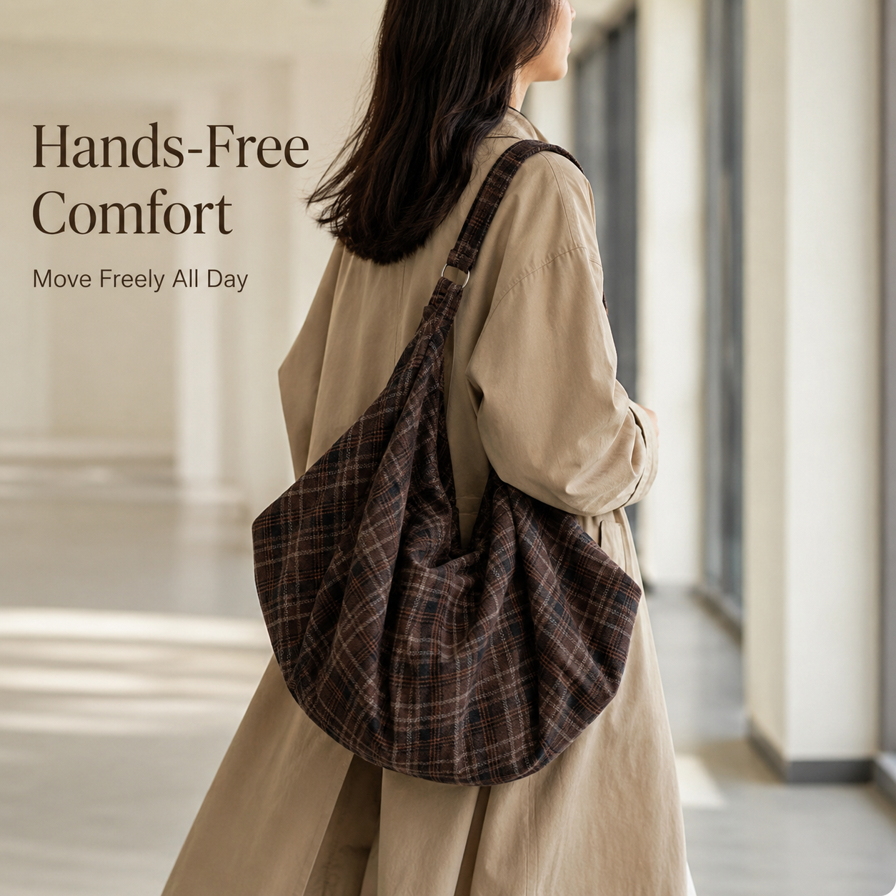 CarryAll™ Everyday Crossbody Tote Bag – Carry More, Stay Organized, Go Anywhere