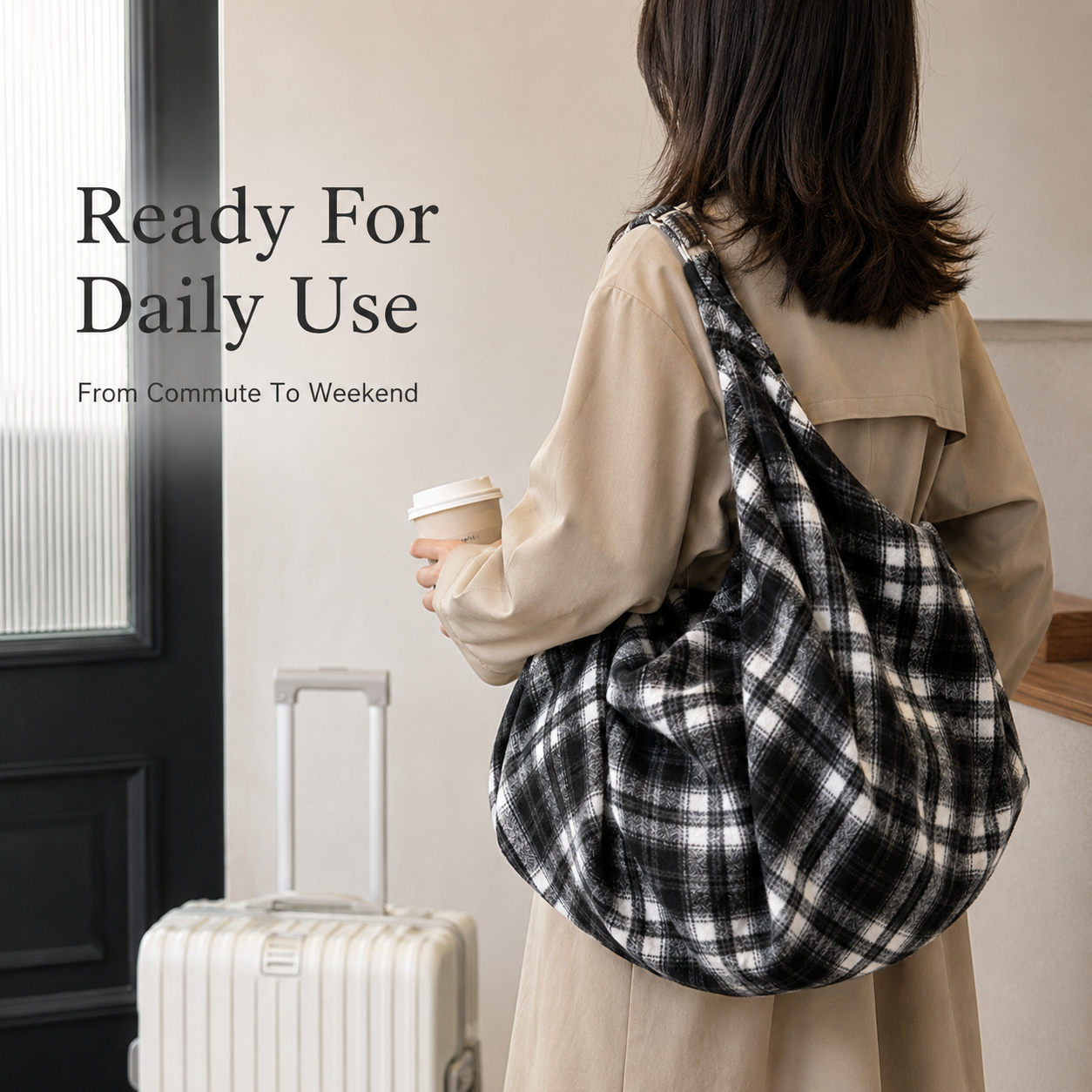 CarryAll™ Everyday Crossbody Tote Bag – Carry More, Stay Organized, Go Anywhere